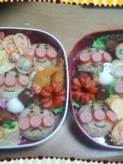2014☆小学校運動会弁当☆アンパンマン-レシピのメイン写真