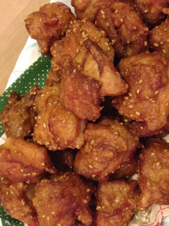 ゴマの衣の鶏唐揚げ♪お弁当にもおかずにも-レシピのメイン写真