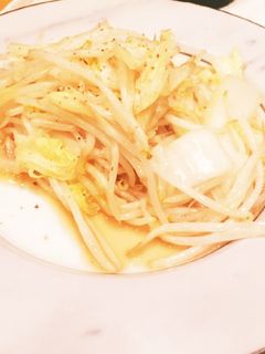 パパッと*モヤシと白菜の野菜炒め-レシピのメイン写真