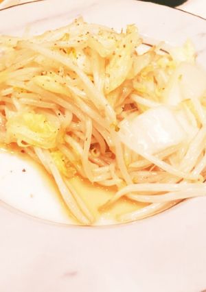 パパッと＊モヤシと白菜の野菜炒め-レシピのメイン写真
