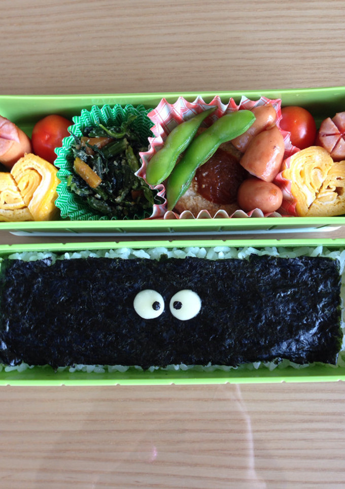 まっくろくろすけののり弁-レシピのメイン写真