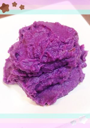 レンジで簡単紫芋餡♪何にでもアレンジ可-レシピのメイン写真