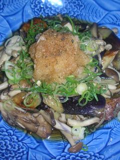茄子とキノコのおろしぽんず-レシピのメイン写真