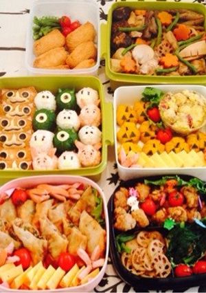 運動会！つむつむ＆ジバニャン弁当☆-レシピのメイン写真