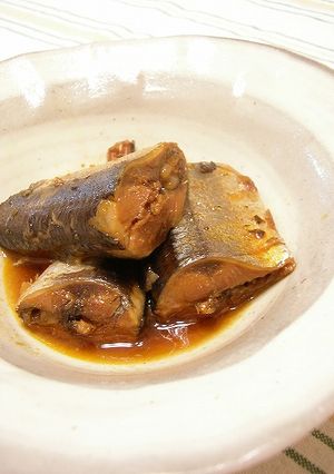 骨まで美味しい♪秋刀魚のコチュジャン煮-レシピのメイン写真