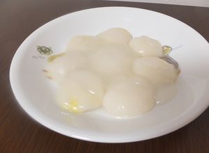 ゆずれもん風味のチーズ入りみたらし団子-レシピのメイン写真
