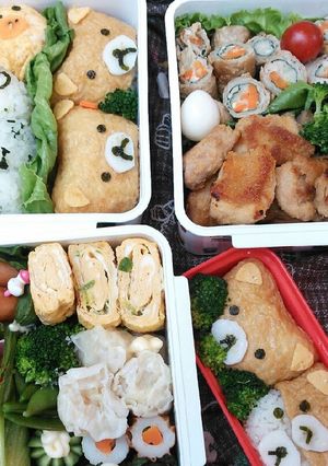 運動会　リラックマいなり-レシピのメイン写真