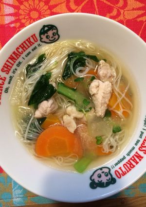 野菜たっぷりにゅうめん-レシピのメイン写真