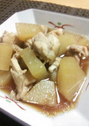 簡単!大根と鶏の煮物-レシピのメイン写真