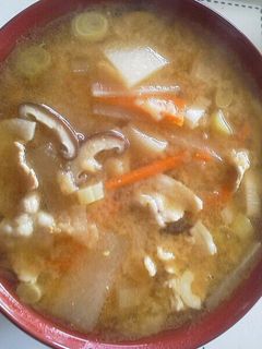 田舎風みそうどん-レシピのメイン写真