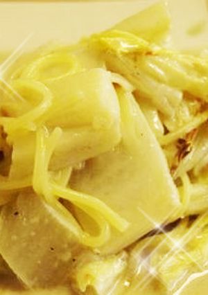 白菜のアンチョビクリームパスタ-レシピのメイン写真