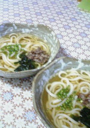 関西風肉うどん-レシピのメイン写真