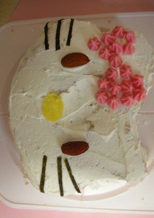 キティーのケーキ-レシピのメイン写真