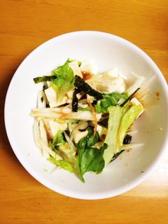 和風サラダ-レシピのメイン写真