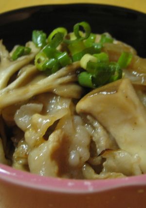 キノコたっぷり豚肉の柚子胡椒炒め-レシピのメイン写真