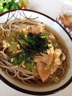 野菜と豚肉の餡掛けそば-レシピのメイン写真