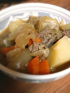 玉ねぎねぎ肉じゃが-レシピのメイン写真