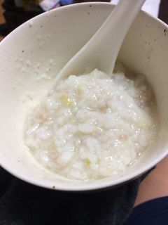 食欲がでる そぼろ粥-レシピのメイン写真