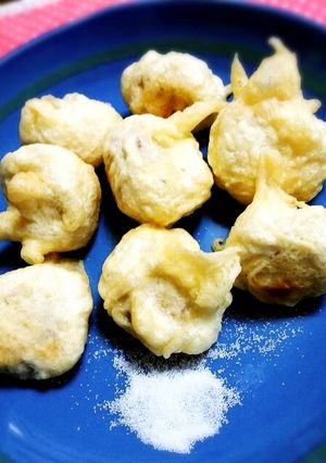 意外に美味い♡栗のほっこり天ぷら♪-レシピのメイン写真