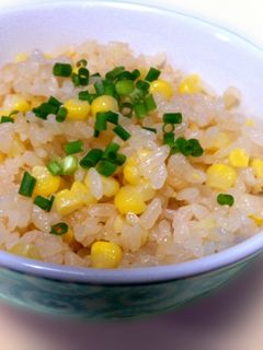 バター醤油味のとうもろこしの炊き込みご飯-レシピのメイン写真
