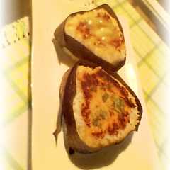รูปของ みそ焼きおにぎり２種