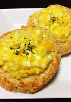 HMタマゴパン☆スコーン風-レシピのメイン写真