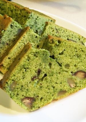 栗のパウンドケーキ(プレーン&抹茶)-レシピのメイン写真