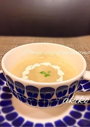 栗の簡単ポタージュスープ-レシピのメイン写真