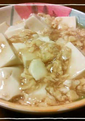 ダイエットにも！！豆腐の中華餡かけ煮-レシピのメイン写真