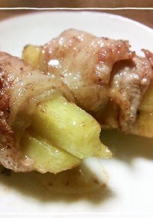 さつまいもの豚バラ肉巻き-レシピのメイン写真