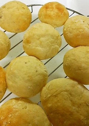 もちふわクリクリパン♪-レシピのメイン写真