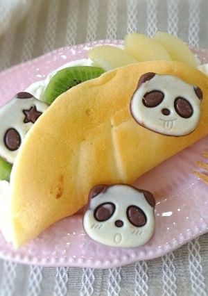 さくさくぱんだnoオムレット♡-レシピのメイン写真
