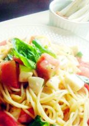 ●ワンディッシュで美味しい♪フレッシュトマトのパスタ★-レシピのメイン写真