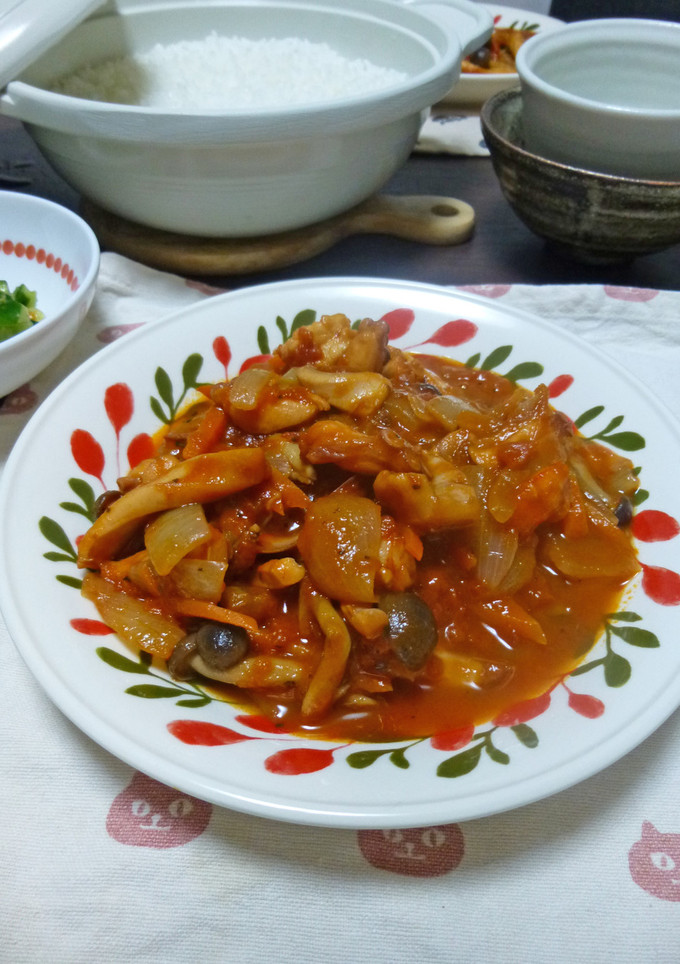 色々うま味の魚介のトマト煮-レシピのメイン写真