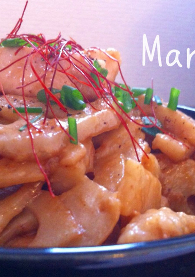 こく旨♪れんこんと鶏肉のオイマヨ炒め-レシピのメイン写真