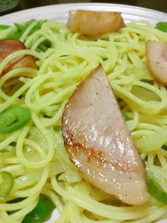 ハムステーキスパゲティ-レシピのメイン写真