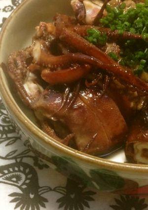 イカの甘辛煮-レシピのメイン写真