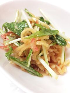 水菜と切干大根のエスニックサラダ-レシピのメイン写真
