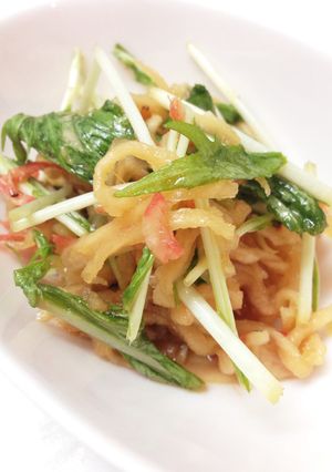 水菜と切干大根のエスニックサラダ-レシピのメイン写真