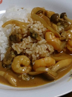 祖母の味*シーフードカレー-レシピのメイン写真