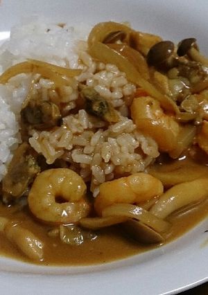祖母の味＊シーフードカレー-レシピのメイン写真