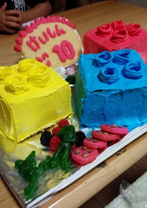☆レゴケーキ☆-レシピのメイン写真