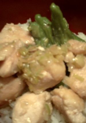 ネギ塩焼き鳥丼-レシピのメイン写真