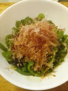 塩昆布最強!ピーマンの塩昆布炒め♪-レシピのメイン写真