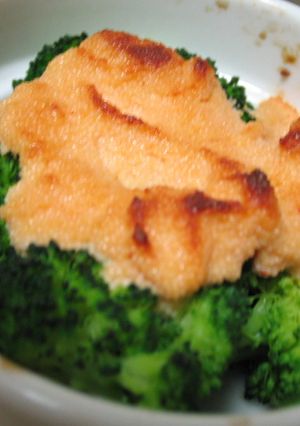 ブロッコリーの明太マヨ焼き-レシピのメイン写真