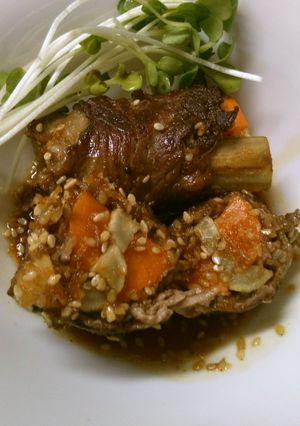 ごぼうと 人参の 牛肉巻き♪ 甘辛ダレ！-レシピのメイン写真