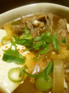 つゆだく肉豆腐。優しい甘さです♪-レシピのメイン写真