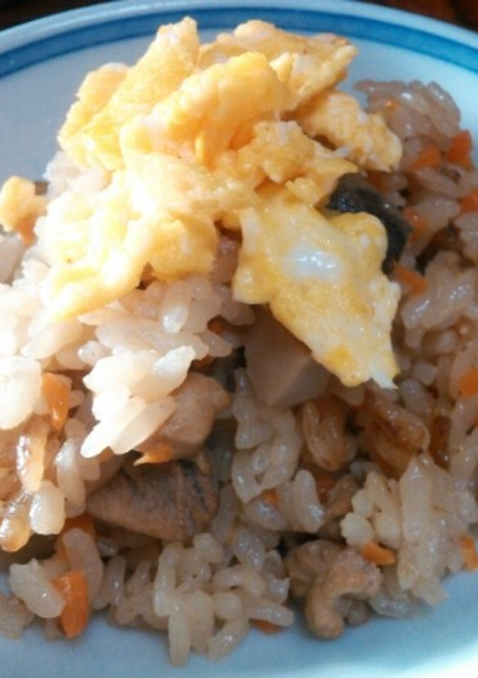 簡単かやくご飯-レシピのメイン写真