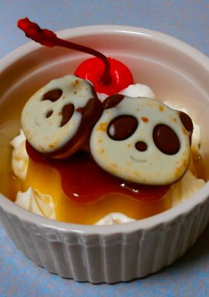さくさくぱんだonプリン-レシピのメイン写真