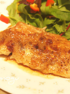 簡単♡白身魚のバター照り焼き-レシピのメイン写真